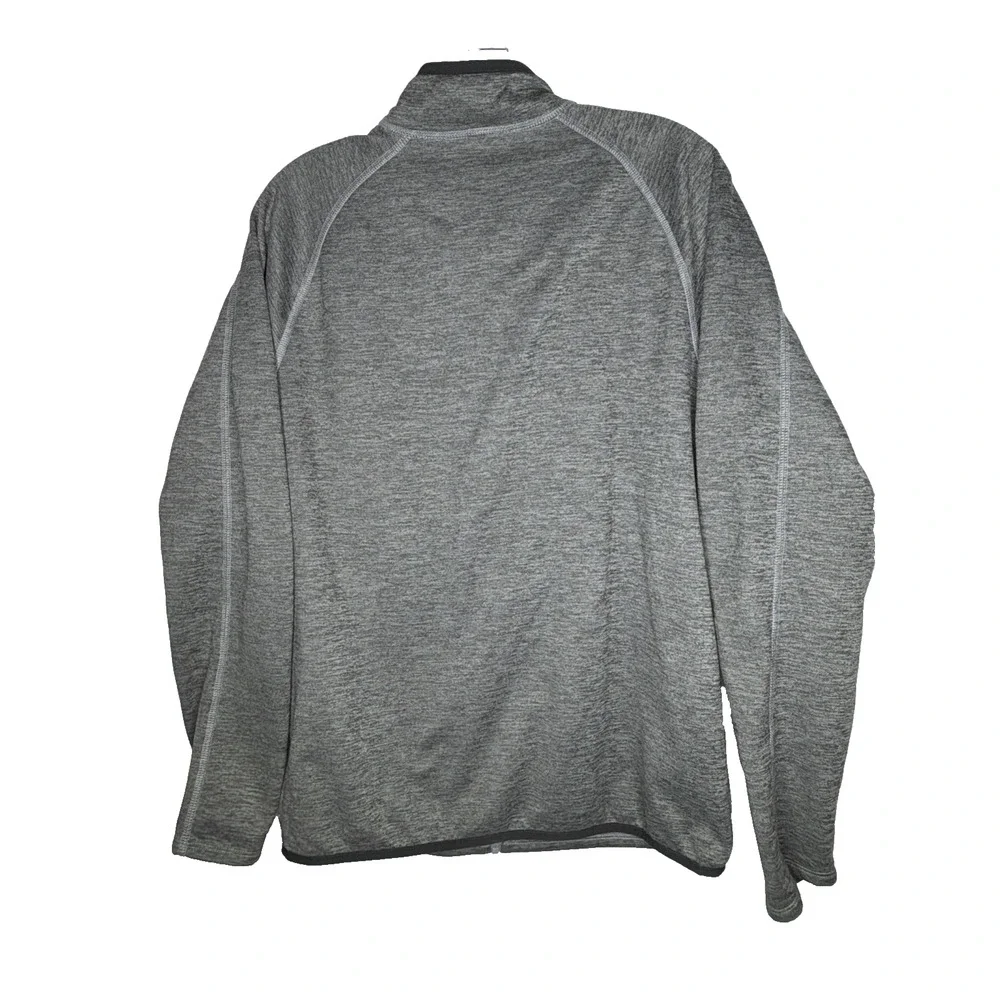 The North Face Canyonlands Mens Med Full-Zip Fleece Jacket Gray Gorpcore Utility